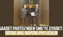 Saadet Partisi’nden SMG'ye ziyaret: Ortak akıl raporu paylaşıldı