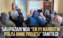 Salıpazarı'nda "En İyi Narkotik Polisi Anne Projesi" tanıtıldı