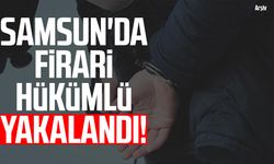 Samsun Alaçam'da firari hükümlü yakalandı!