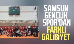 Samsun Gençlik Spor Hentbol Kulübü'nden farklı galibiyet