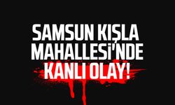 Samsun Kışla Mahallesi'nde kanlı olay!