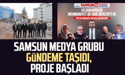 Samsun Medya Grubu gündeme taşıdı, Vezirköprü'de proje başladı