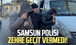 Samsun polisi zehre geçit vermedi!