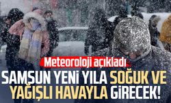 Samsun yeni yıla soğuk ve yağışlı havayla girecek!