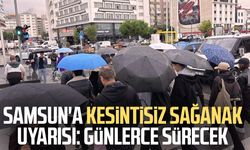 Samsun'a kesintisiz sağanak uyarısı: Günlerce sürecek