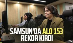 Samsun'da ALO 153 rekor kırdı