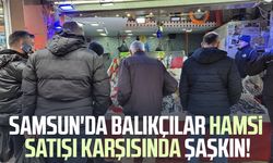 Samsun'da balıkçılar hamsi satışı karşısında şaşkın!