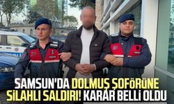 Samsun'da dolmuş şoförüne silahlı saldırı! Tutuklandı