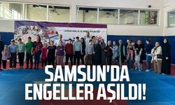 Samsun'da engeller aşıldı! Farkındalık oluşturuldu