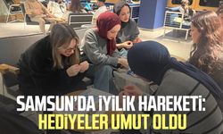 Samsun’da iyilik hareketi: Hediyeler umut oldu