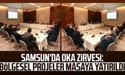 Samsun’da OKA zirvesi: Bölgesel projeler masaya yatırıldı