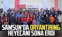 Samsun'da oryantiring heyecanı sona erdi