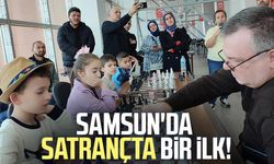 Samsun'da satrançta bir ilk! Tarihe geçildi