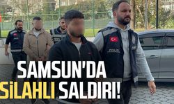 Samsun'da silahlı saldırı! 1 yaralı, 3 gözaltı