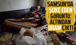 Samsun'da şoke eden görüntü: Altından dram çıktı