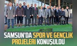 Samsun’da spor ve gençlik projeleri konuşuldu