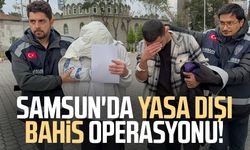 Samsun'da yasa dışı bahis operasyonu! 2 tutuklama