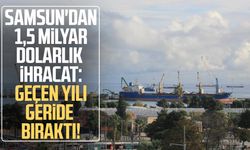 Samsun'dan 1,5 milyar dolarlık ihracat: Geçen yılı geride bıraktı!