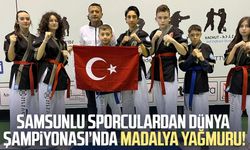 Samsunlu sporculardan Dünya Şampiyonası'nda madalya yağmuru!