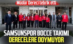 Samsunspor Bocce Takımı derecelere doymuyor