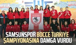 Samsunspor Bocce Türkiye şampiyonasına damga vurdu