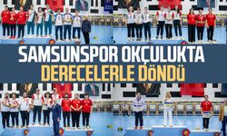 Samsunspor okçulukta derecelerle döndü
