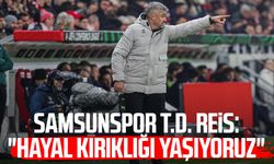 Samsunspor T.D. Thomas Reis: "Hayal kırıklığı yaşıyoruz"