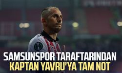 Samsunspor taraftarından kaptan Zeki Yavru'ya tam not