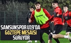 Samsunspor U19’da Göztepe mesaisi sürüyor