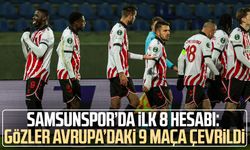 Samsunspor’da ilk 8 hesabı: Gözler Avrupa’daki 9 maça çevrildi