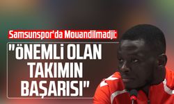 Samsunspor'da Marius Mouandilmadji: "Önemli olan takımın başarısı"