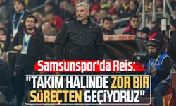Samsunspor'da Thomas Reis: "Takım halinde zor bir süreçten geçiyoruz"