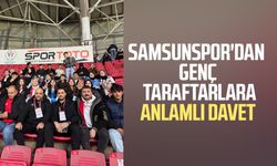 Samsunspor'dan genç taraftarlara anlamlı davet
