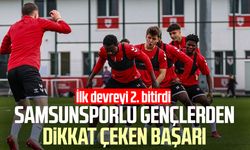 Samsunsporlu gençlerden dikkat çeken başarı