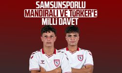 Samsunsporlu Ege Cemil Mandıralı ve Baran Türker'e milli davet