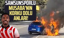 Samsunsporlu Musaba'nın korku dolu anları: Son anda kurtuldular