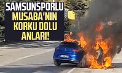 Samsunsporlu Musaba'nın korku dolu anları: Son anda kurtuldular