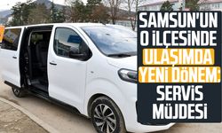 Samsun'un o ilçesinde ulaşımda yeni dönem: Servis müjdesi