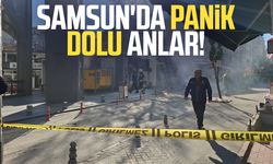 Samsun'un Subaşı mevkisinde panik dolu anlar!