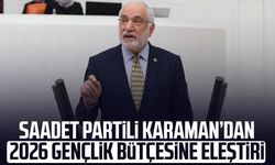 SP’li Mehmet Karaman’dan 2026 gençlik bütçesine eleştiri