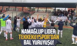 Namağlup lider Tekkeköyspor’dan BAL yürüyüşü