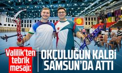 Valilik’ten tebrik mesajı: Okçuluğun kalbi Samsun’da attı