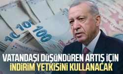 Vatandaşı düşündüren artış için indirim yetkisini kullanacak