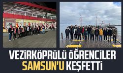 Vezirköprülü öğrenciler Samsun'u keşfetti