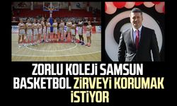 Zorlu Koleji Samsun Basketbol zirveyi korumak istiyor