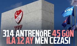 314 antrenöre 45 gün ila 12 ay men cezası