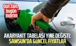 Akaryakıt tabelası yine değişti: Samsun'da güncel fiyatlar
