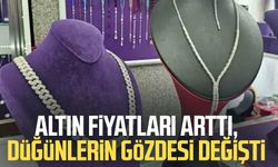 Altın fiyatları arttı, düğünlerin gözdesi değişti
