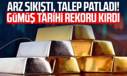 Arz sıkıştı, talep patladı! Gümüş tarihi rekoru kırdı