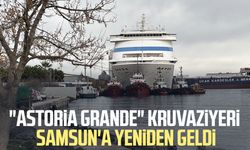"Astoria Grande" kruvaziyeri Samsun'a yeniden geldi